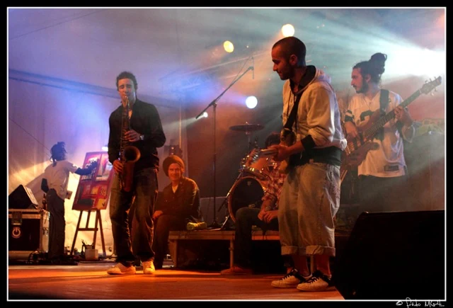 Live painting avec Broussaï