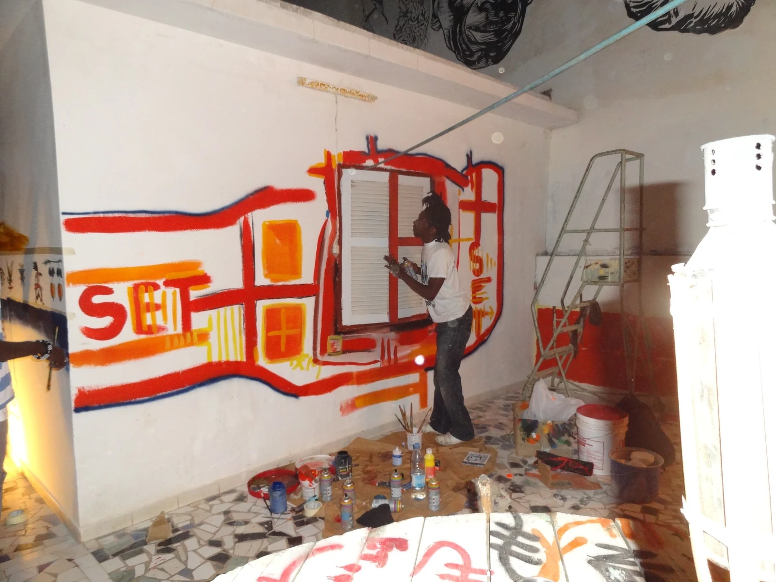 Live painting — Espace Les Petites Pierres