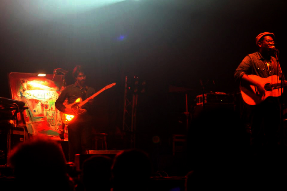 Live painting — Festival Tribus d'ailleurs, 2011 (avec musiciens)