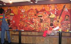 Fresque murale — intérieur