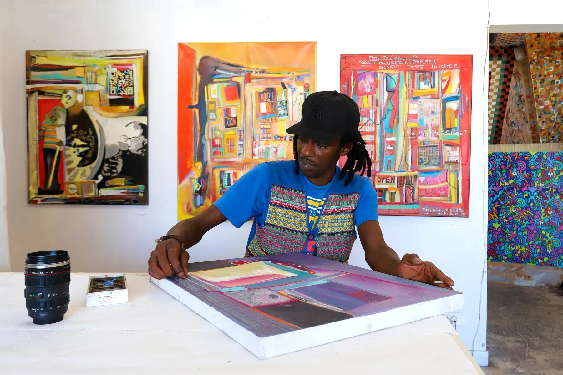 Amadou Tounkara — atelier, Dakar